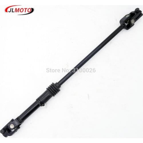 505mm 30T Adjustable Steering Knuckle Go Kart U joints Shaft Rod of 168F 200CC 250CC utility vehicle Buggy UTV Bike Parts