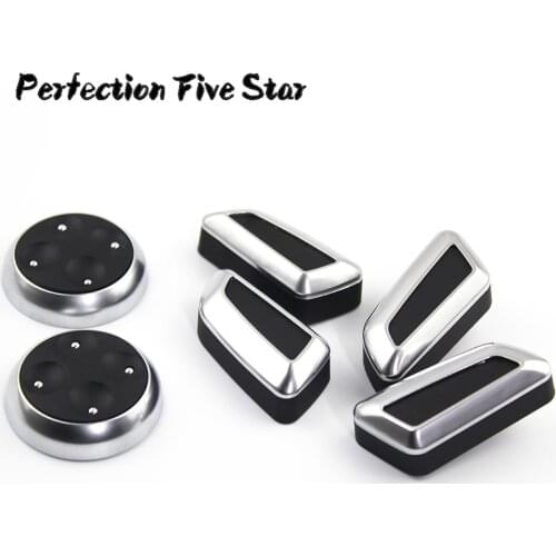 6pcs Seat Adjustment Knob Button Switch For VW Jetta MK5 GTI Passat B7 CC Tiguan for Audi Q3 Q5 A3 A4 A5 A7
