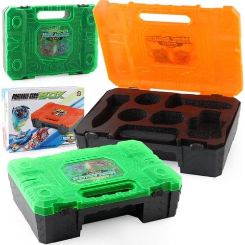 Beybleyd Burst Accessories Carry Case upgrade Version Storage Suitcase Toolbox for Gyroscope and Launcher Antenna Handlebar