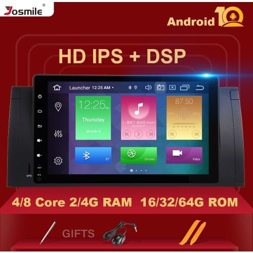 IPS DSP 4GB 64GB 2 Din Android 10 Car Radio For BMW X5 E53 BMW E39 Stereo 5 Series Multimedia Audio GPS Navigation Carplay SWC