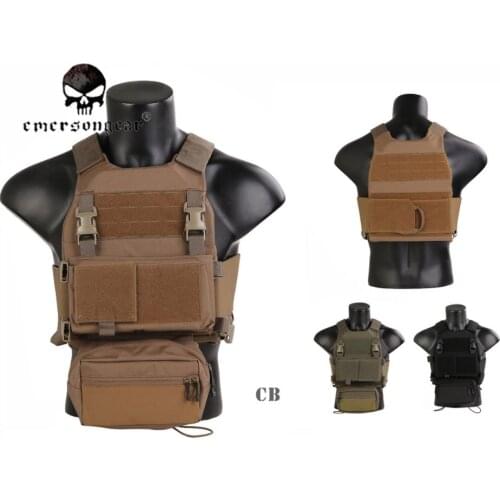 Emersongear Combat FCS Style VEST With MK Chest Rig SET Tactical Vest EM7407
