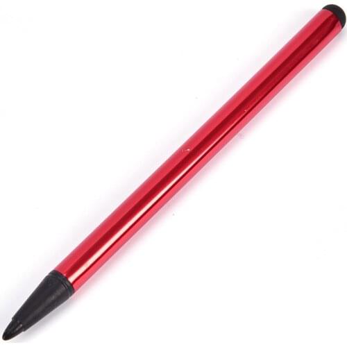 2 In 1 Capacitive Resistive Pen Touch Screen Stylus Pencil For Tablet IPad Cell Phone PC Capacitive Pen Wholesale High Quality