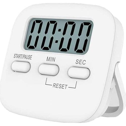 Kitchen Timer Digital LED Display Timer Magnetic for Kitchen Food Cooking Counter Alarm Clock Manual Electronic Countdown