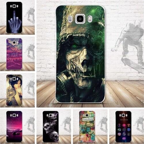 Soft Silicone Phone Case For Samsung Galaxy J7 2016 J710 TPU Back Cover Case For Samsung Galaxy J 7 2016 J710F Pattern Shells