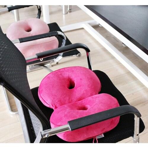 Hip Cushion For Office Ladies Dual Comfort Cushion Lift Hip Up Seat Beauty Butt Cushion Memory Sponge