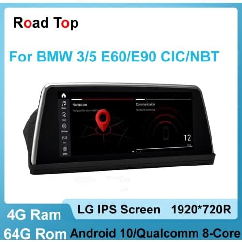 1920*720P 8 Core Android 10 Touch Screen for BMW 3,5 Series 320 323 325 328 330 525 530 540 with Radio Multimedia WIFI 4G LTE BT