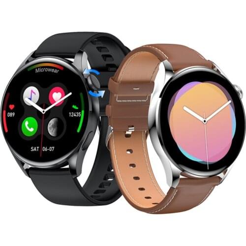 Smart Watch Men Waterproof IP68 Wear 3 Rotating Button DIY Watchface With Answering Call Whatsapp Notification Smartwatch 2021