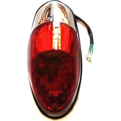 Universal12v Red Brake Tail Light License Mount Plate Indicator Lamp Motorcycle For Honda Yamaha Suzuki Kawasaki Touring