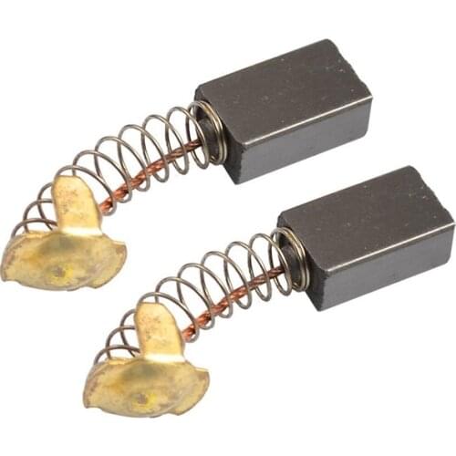 2 Pcs 7mm x 11mm x 18mm Electric Replacement Motor Carbon Brushes
