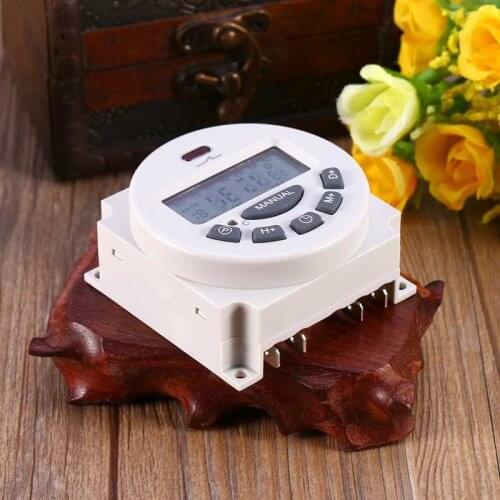 220 - 240V AC / 12V DC Timer Switch With UL Listed Relay Inside And Countdown