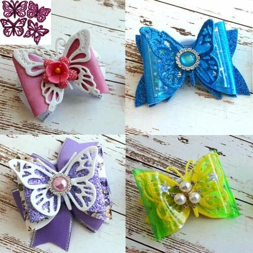 4pcs butterfly Metal Cutting Dies for DIY Scrapbooking Album Paper Cards Decorative Crafts Embossing Die Cuts