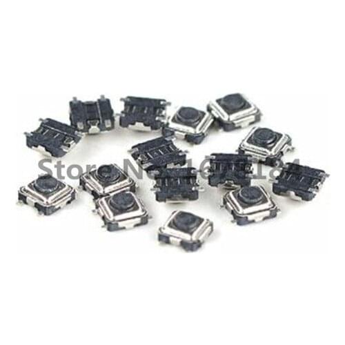 50PCS 3*3*1.5mm 3X3X1.5mm 3X3X1.5H Tactile Push Button Switch Tact 4 Pin Switch Micro Switch SMD