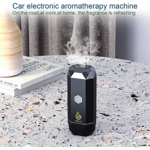 Arabic Aroma Diffuser USB Car Portable Rechargeable Electric Incense Burner Bakhoor Hotel Scenting Device Environment Aromatizer