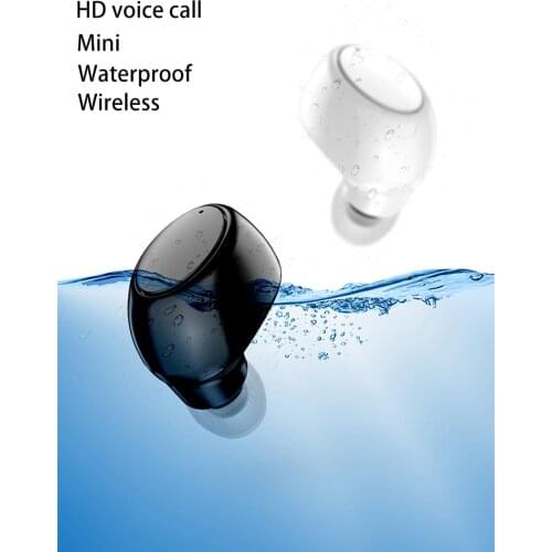 X6 Mini Wireless Earbuds Easy Carry Light Sport Bluetooth Headphones with Mic for Xiaomi Redmi Vivo Samsung Huawei Earphone 2021