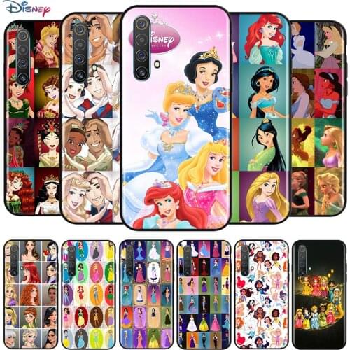 Disney Cartoon Animation Character Princess Collection For OPPO Reno 5 K 4 Lite 3 Pro Plus SE A 10X Zoom 2 Z F ACE 5G Phone Case