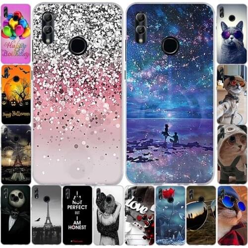 For Huawei Honor 10 Lite Cases Soft Touch TPU Silicon Cover For Huawei P Smart 2019 Phone Back Case Etui Bumper Funda Coque Capa
