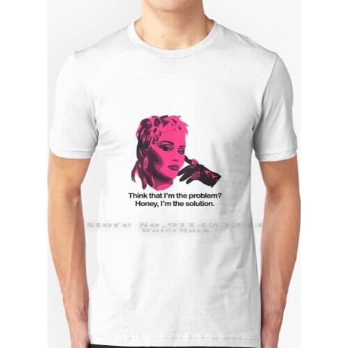 Miley Cyrus I'm The Solution T Shirt 100% Pure Cotton Miley Cyrus Plastic Hearts Pink Cover Album Wtf Do Yo Lo Se Problem