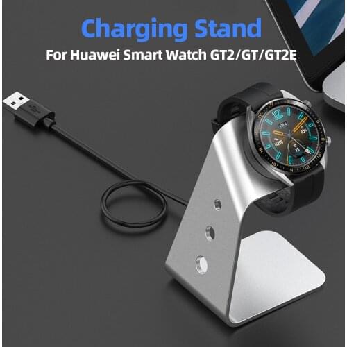 Magnetic Charger Stand For Huawei Smart Watch GT2/GT/GT2E/Honor GS PRO/Honor Magic Watch 2 Aluminum Alloy USB Charging Dock