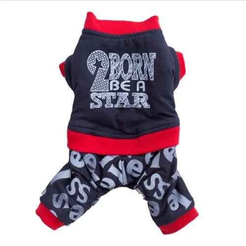 New Four-Legged Dog Clothes Autumn and Winter, Thick Velvet to Keep Warm, Pet Winter Clothes batch