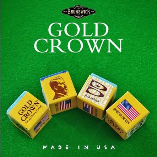 Original Brunswick Chalk Snooker Chalk Billiard Chalk 2 Pieces Billiard Accessory Pool Chalk for Professional Player Made in USA