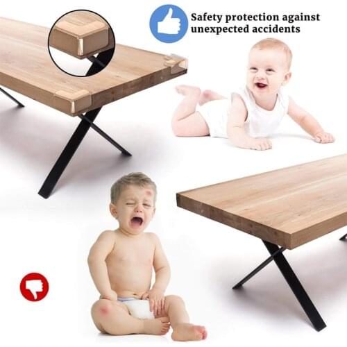 Q1FE Clear Baby Proofing Guard Edge Corner Protector 6m Transparent Soft PVC Bumper Strip for Cabinet Table Furniture