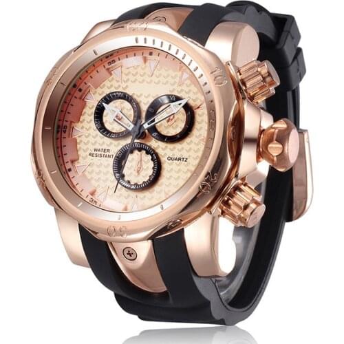 Seasonal Mens Gold Watch