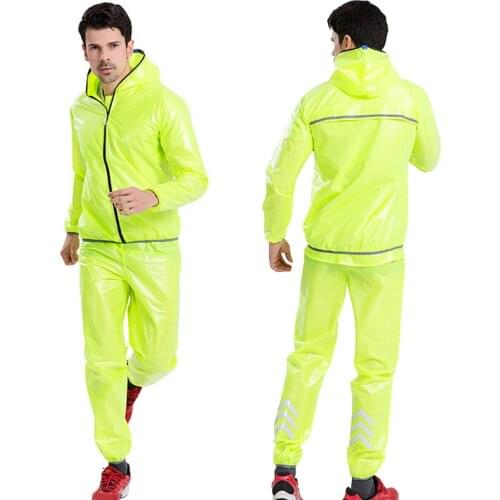 LOCLE Cycling Pants Reflective Windproof Waterproof Bike Bicycle Pants Rain Pants Poncho For Cycling Clothe Ciclismo