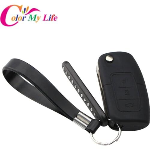 Silicone Car Key Cover Case Phone Holder Card for Ford Fiesta Focus 2 Ecosport Kuga Escape Car Folding Remote Key Case 3 Buttons