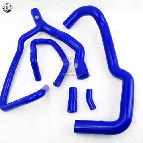Silicone Radiator Hose FOR PEUGEOT 306/406 2.0L 16V EW10 1995-2004 (5PCS) red/blue/black
