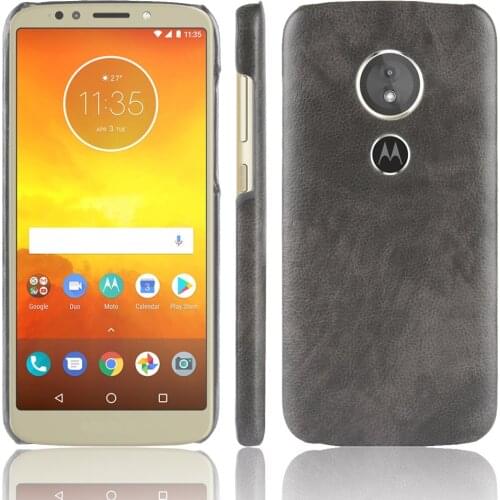 Subin Ultra Slim Cases For Motorola Moto E5 Case Litchi Skin Pattern PU Leather and PC Book Cover For Moto E5 E 5 Phone Case