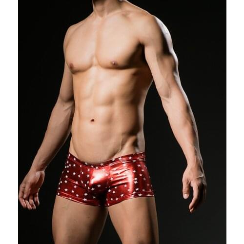 WOXUAN Men's Briefs With Print