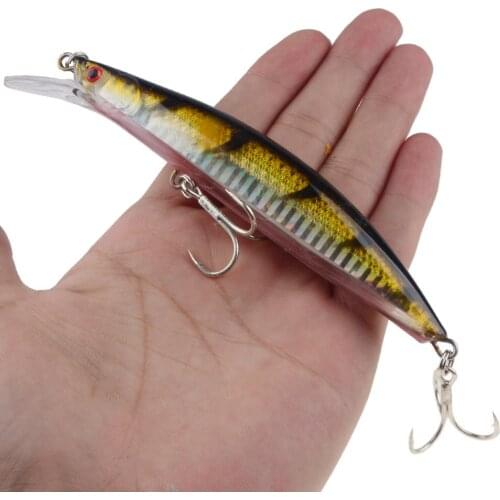 1Pcs Laser Minnow Fishing Lure Sinking Isca 130mm Artificial Hard Bait Fishing Wobblers Crankbait Swimming Bait Fishing tackle