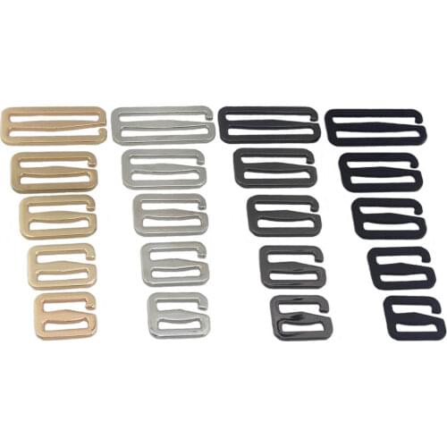 1pcs Zinc Alloy New Style Adjuster Buckle Fashion 6 word Hook Clasp for DIY Leather Craft Bag Backpack Shoulder Strap Belt