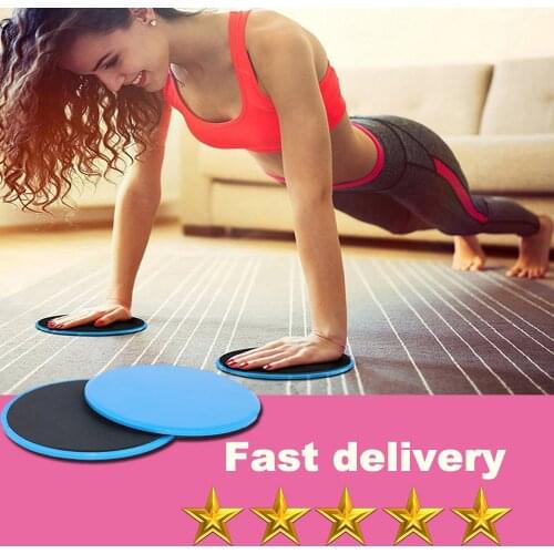 2 Pcs Gliding Discs Slider Fitness Disc Exercise Sliding Disc Indoor Training Exercise Hip Trainer Sports Hip Resistance Band
