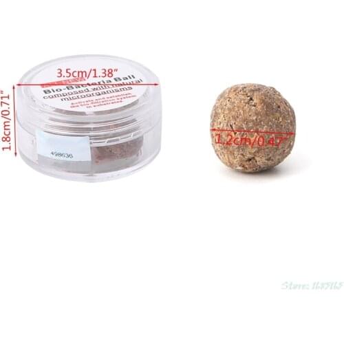 3pcs Nitrobacteria Bio Bacterial Ball Clean Water for Aquarium Fish Tank Pond
