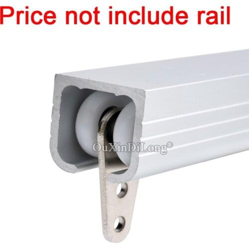 40PCS Curtain Hanging Wheel Double Wheels with Bearing Hanging Round Wheel Heavy Curtains Hanging Round Large Wheels