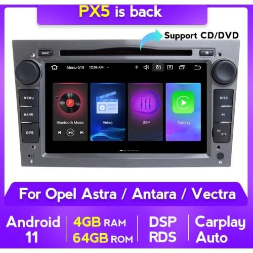Android 11 8Core 4G 64G RDS IPS Car DVD For Opel Antara Vauxhall Meriva Vectra Opel Astra H Radio USB BT Car Multimedia