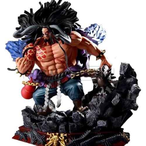 One Piece Anime Action Figure GK Kaido Strongest Creature Figma PVC Model 19cm Collection Desktop Decoration Toys For Children