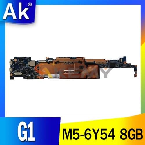 For hp EliteBook Folio g1 laptop motherboard UMA m5-6y54 8gb 850908-601 6050A2776001 100% fully test perfect