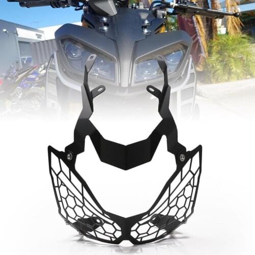 Motorcycle Stainless Steel Headlight Grille Headlamp Grill Guard for KAWASAKI Z900 2017-2018 Light Assembly
