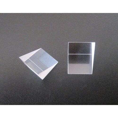 #NOP-10 High quality Right angle three prism, Reflector lens, Size: 10X10X10mm, K9 Glass materials, Color : Transparent