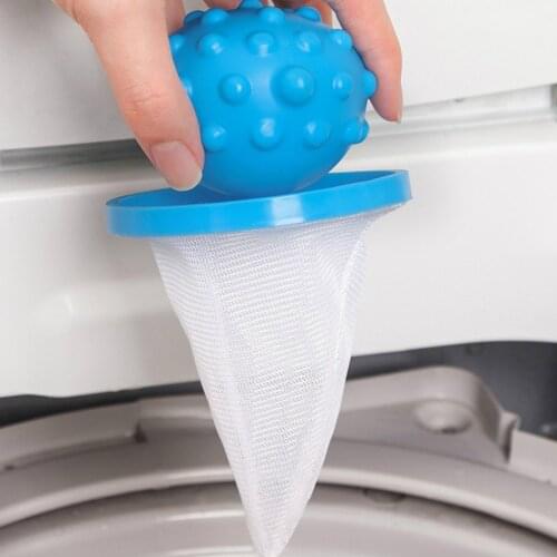 Floating Laundry Lint Catcher Lint Remover for Washer Floating Pet Fur Catcher Laundry Reusable D1