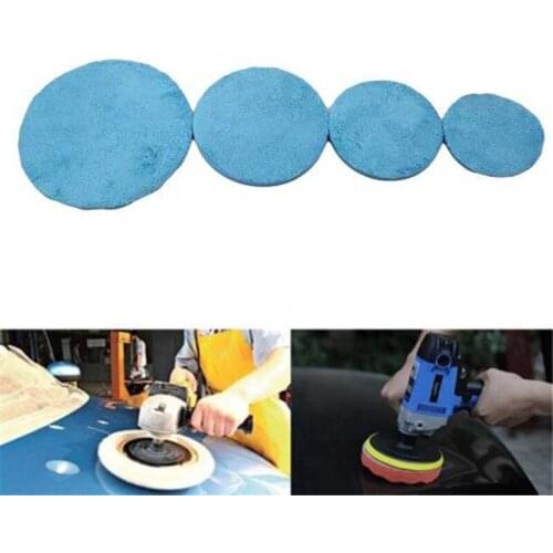 Polish Self-adhesive Disc Angle Grinder Polish Buffing Pad Flocking Sandpaper Tray Sponge Kit Cushion Waxing Protective Pad