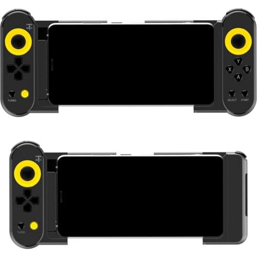 Portable Mobile Games Controller Joystick Extendable Bluetooth Gamepad for iOS/Android Phone Tablet for PUBG Game Plug and Play
