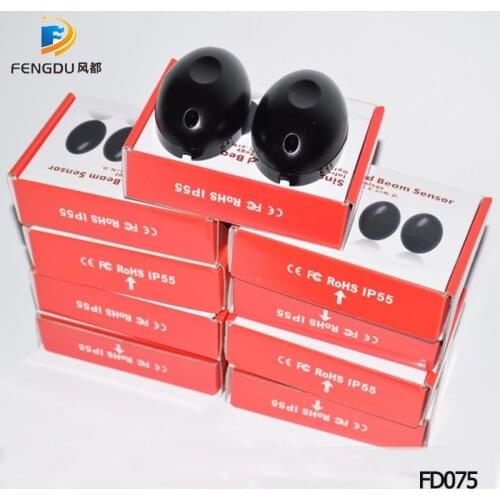 10pair/lots 10m 12VAC/DC Safety wired photocell infrared sensor for automatic doors and gate garage openers