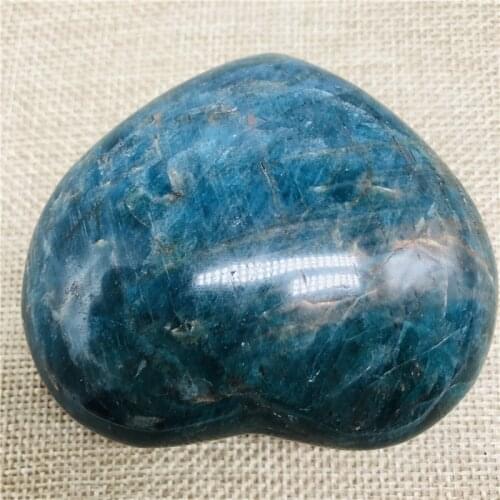 Blue Apatite crystal! NATURAL Blue Apatite QUARTZ CRYSTAL Heart Stone Healing