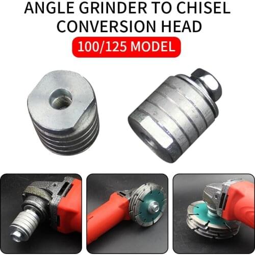 Angle Grinder to Grooving Machine Adapter Interface Connector M10 M14 Conversion Head for 100/125 model