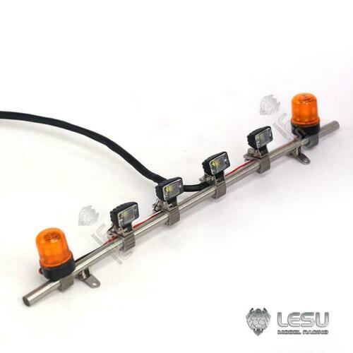 LESU 1/14 Cabin Roof Rotating Lamp LightRC For TAMIYA Tractor Truck Dumper Model TH17157-SMT5