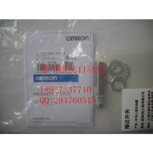 [ZOB] 100% new original OMRON Omron proximity switch E2E-X3D1-M1G-Z