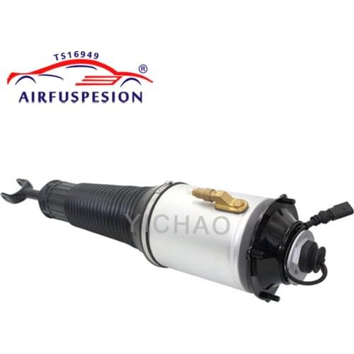 1pc Front Shock Absorber For Audi A8 D3 4E S8 2002-2010 Air Suspension Pneumatic Ride Strut 4E0616040 4E0616039AF 4E0616039